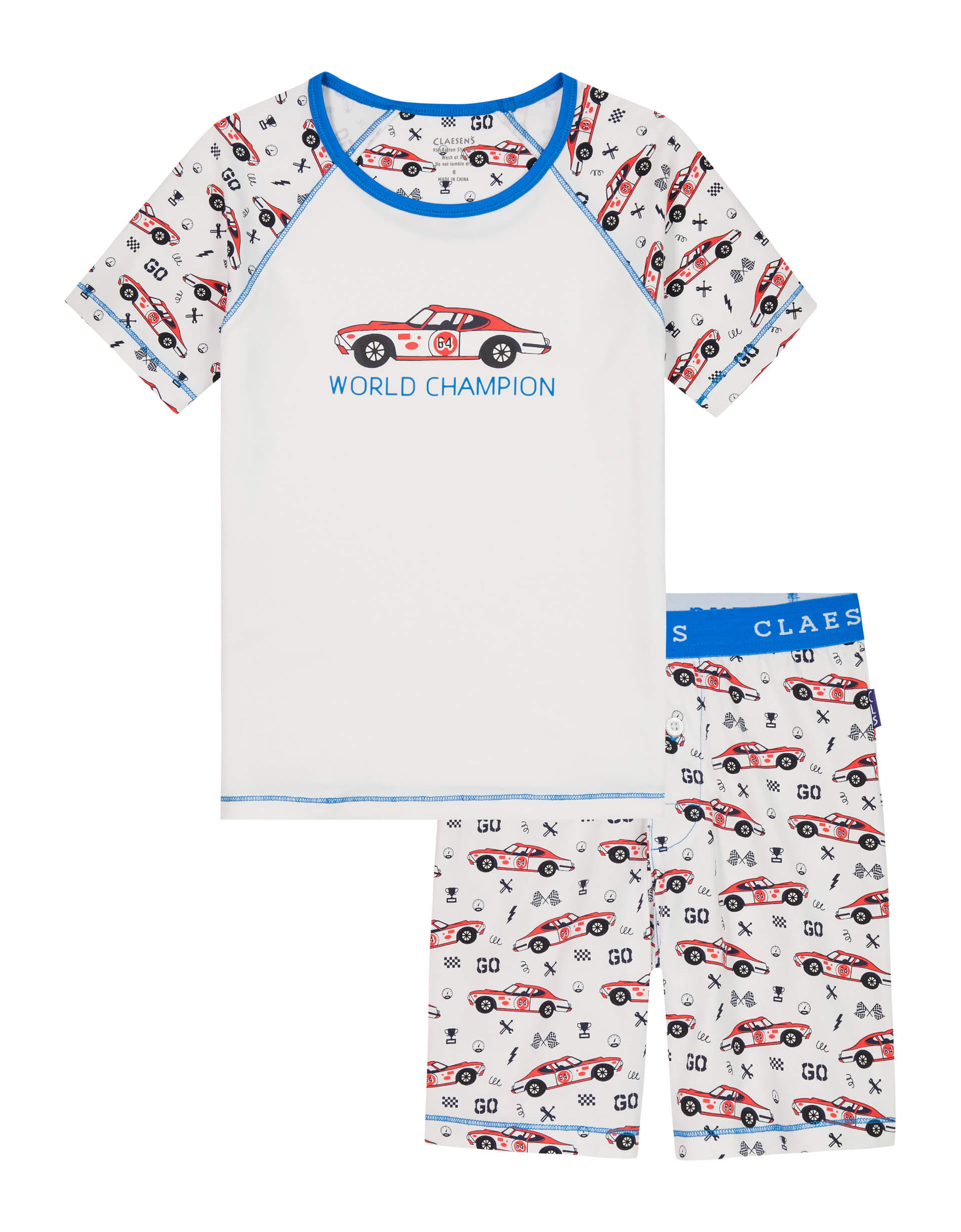 Pyjama ss Race Car
