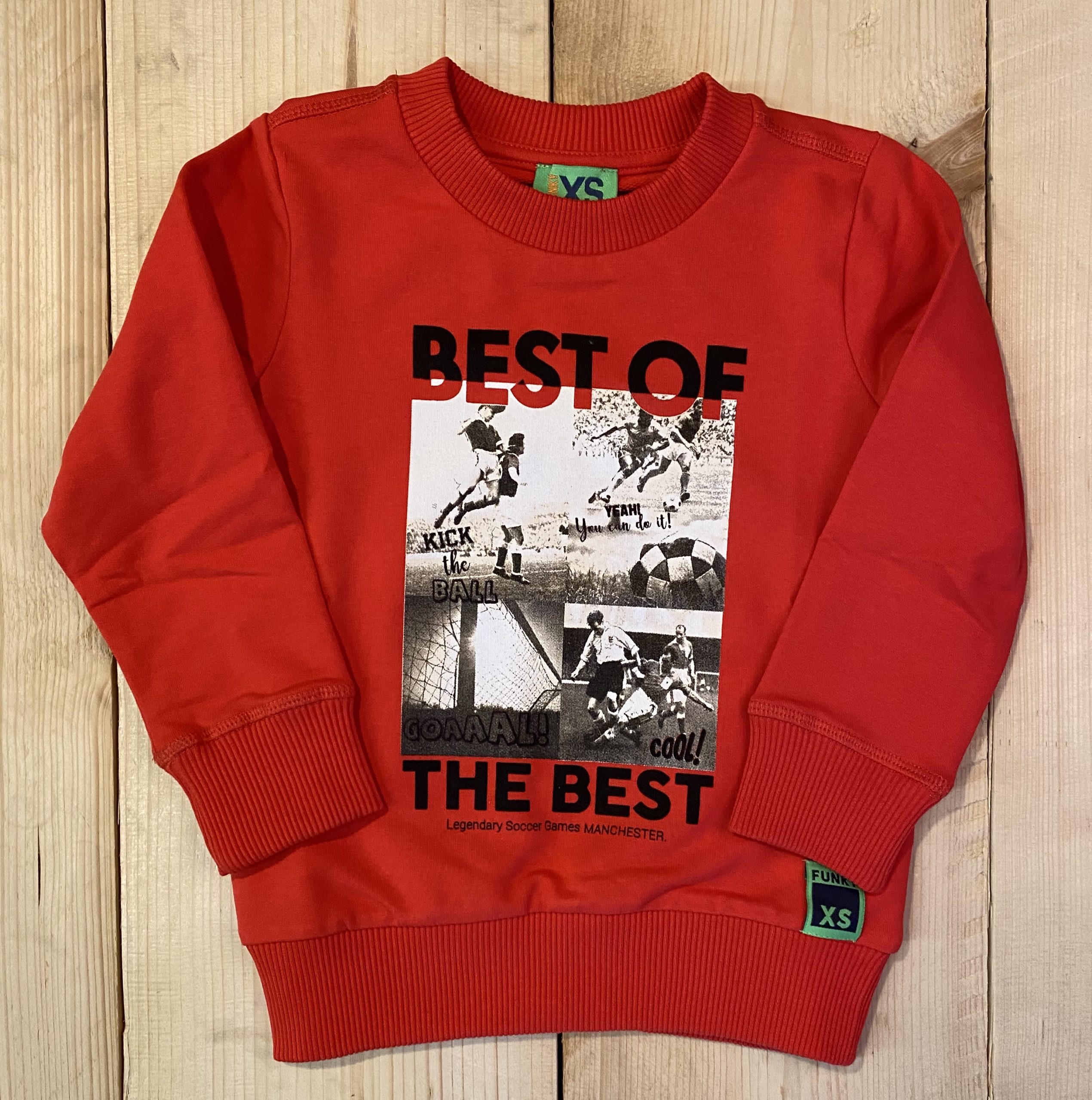 Sweater Soccer Red