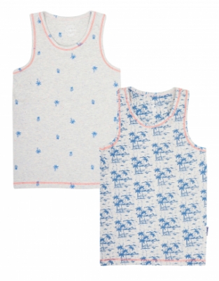 2-Pack Tanktop Palmtree