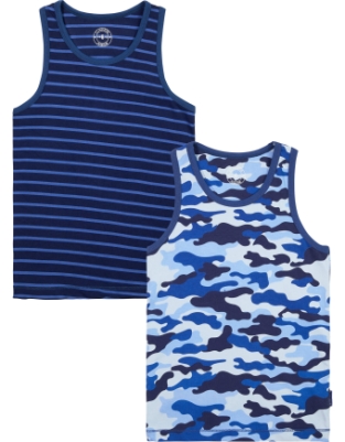 2-Pack Tanktop Cobalt