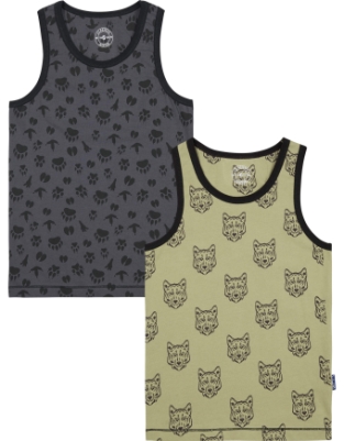 2-Pack Tanktop Wolf