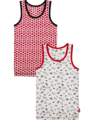 2-Pack Tanktop Hearts