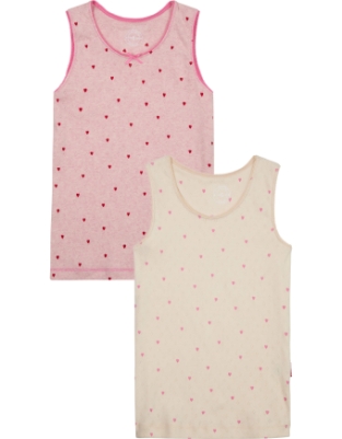 2-Pack Tanktop Hearts