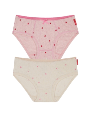 2-Pack Briefs Hearts