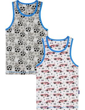 2-Pack Tanktop Football Race Car