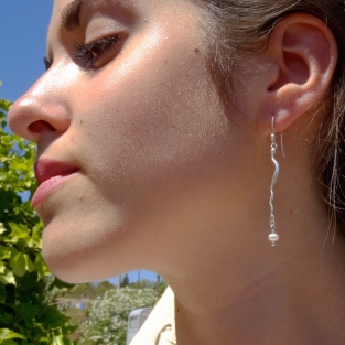 Harry Tilley boucles d'oreilles en argent