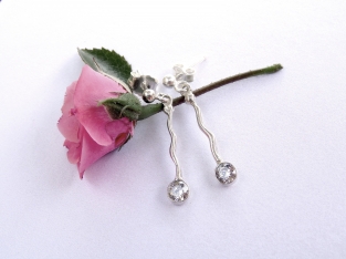 Harry Tilley boucles d'oreilles en argent