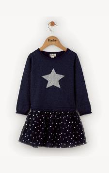 Jurk Navy Star